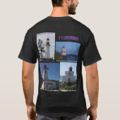 ブリティッシュコロンビアライトハウスX 4 Tシャツ (裏面)