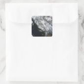 ブリティッシュコロンビア州の霧と雪 スクエアシール (バッグ)