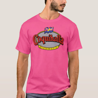 ブリティッシュコロンビア州コキハラ・ハイウェイ5 ヴィンテージトラベル Tシャツ