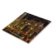 ブリティッシュコロンビア州ビクトリアハーバー タイル (側面)