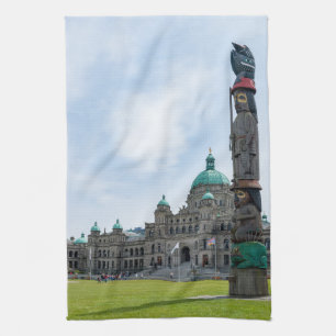 ブリティッシュコロンビア州議会 - カナダ、ビクトリア キッチンタオル