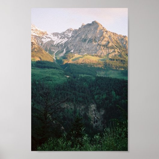 ブリティッシュコロンビア州（上から下） ポスター (正面)