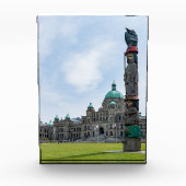 ブリティッシュコロンビア議会 – ビクトリア，カナダ フォトブロック (正面)