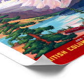 ブリティッシュコロンビア ポスター (角)