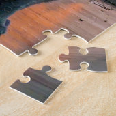 ブリティッシュショートヘア子猫暖炉 ジグソーパズル (側面)