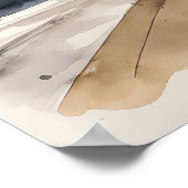 ブリティッシュショートヘア猫キャットアートプリント ポスター (角)