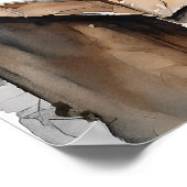 ブリティッシュショートヘア猫キャットアートプリント ポスター (角)