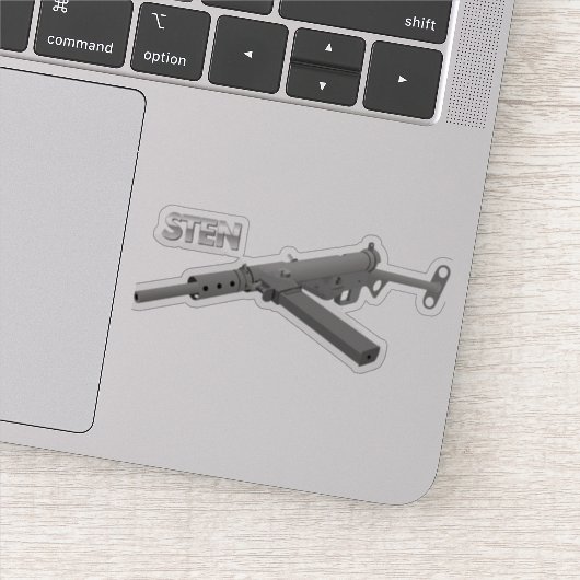 ブリティッシュステンMKIIサブマシンガン シール (詳細)