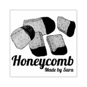 ブリティッシュハニカムスポンジチンダトフィーキャンディスウィート ラバースタンプ (インプリント)