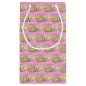 ブリティッシュバットンベルグマルジパンスポンジケーキベーカリー スモールペーパーバッグ (裏面)