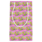 ブリティッシュバットンベルグマルジパンスポンジケーキベーカリー スモールペーパーバッグ (正面)