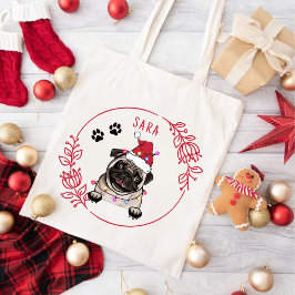ブリティッシュブルドッグパーソナライズされたハンドスケッチ トートバッグ