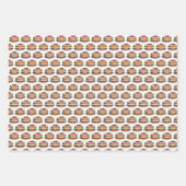 ブリティッシュベイクウエルタルトビクトリアスポンジスコーン ラッピングペーパーシート (正面2)