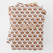 ブリティッシュベイクウエルタルトビクトリアスポンジスコーン ラッピングペーパーシート (インサイチュ)