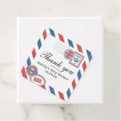 ブリティッシュポストカードメッセージカード フェイバータグ (インサイチュ)