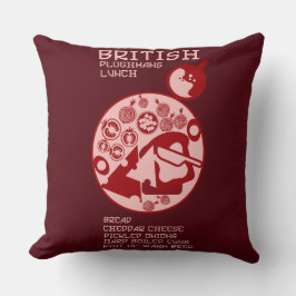 ブリティッシュポーフマンズパブのランチ クッション