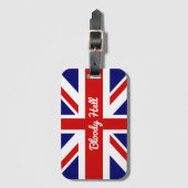 ブリティッシュユーモア血ヘーおもしろい引用文 ラゲッジタグ (正面縦)