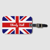 ブリティッシュユーモア血ヘーおもしろい引用文 ラゲッジタグ (正面横)