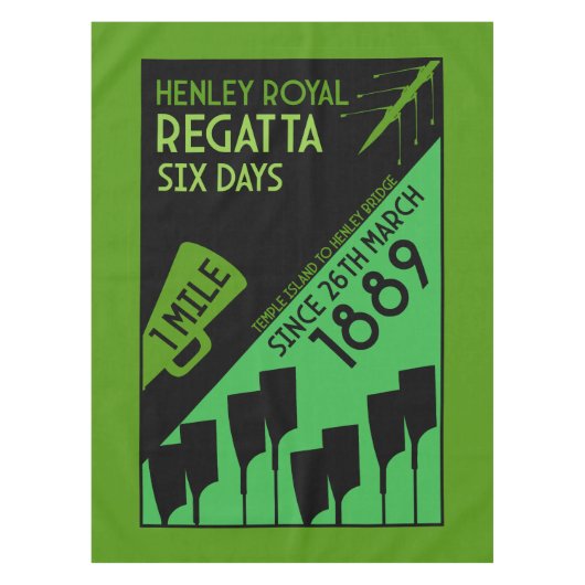 ブリティッシュリバーテムズレガッタ テーブルクロス (正面)