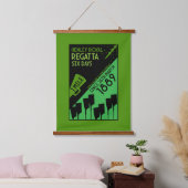 ブリティッシュリバーテムズレガッタ 吊り下げ型タペストリー (寝室)