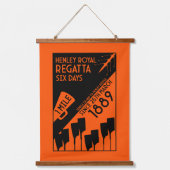 ブリティッシュリバーテムズレガッタ 吊り下げ型タペストリー (正面2)