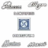 ブリティッシュレイランドテーマ シール (正面)