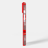 ブリティッシュレッドテーマロンドンフォンブース Case-Mate iPhoneケース (裏面 / 左)