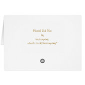 ブリティッシュレッドバスカード (裏面横)