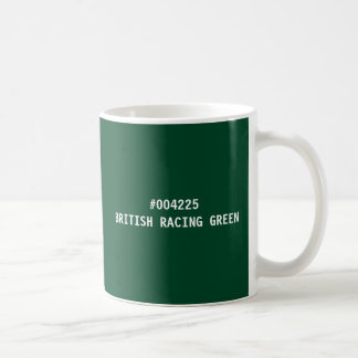 ブリティッシュレーシンググリーン 色コード マグ