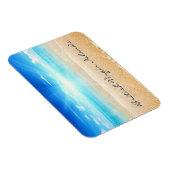 ブリティッシュヴァージン諸島ビーチサンライズ マグネット (右側)