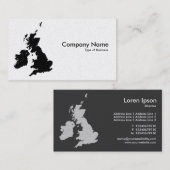 ブリティッシュ諸島 – 金ゴールドカード 名刺 (正面/裏面)