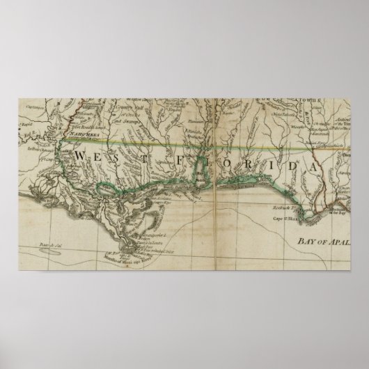 ブリティッシュ・ウエスト・フロリダ ポスター (正面)