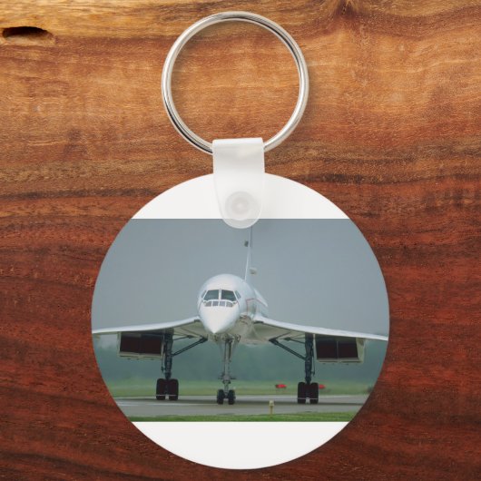 ブリティッシュ・エアウェイズ・コンコルド、タクシーウェイ キーホルダー (正面)