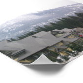 ブリティッシュ・コロンビア・ウィスラー ポスター (角)