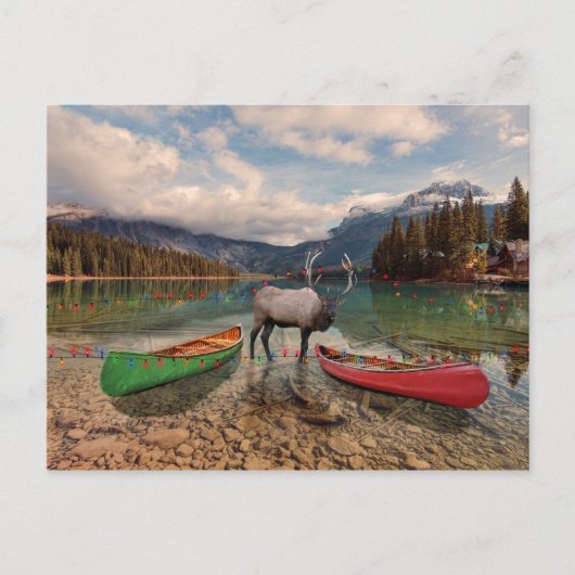 ブリティッシュ・コロンビア・クリスマス シーズンポストカード (正面)