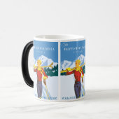 ブリティッシュ・コロンビア・スキー・アドベンチャー:カナダ旅行 モーフィングマグカップ (正面左)