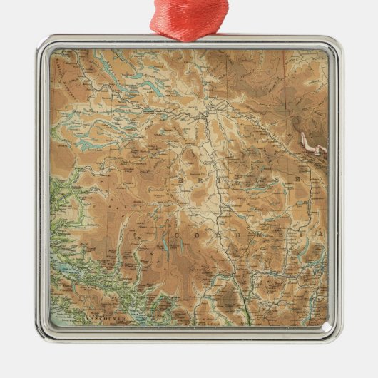 ブリティッシュ・コロンビア メタルオーナメント (正面)