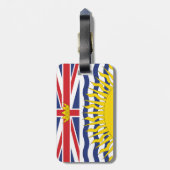 ブリティッシュ・コロンビア ラゲッジタグ (裏面縦)