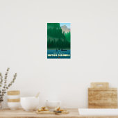 ブリティッシュ・コロンビア・ヴィンテージ旅行ポスター ポスター (キッチン)