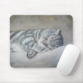 ブリティッシュ・ショートヘアの甘い夢 マウスパッド (マウス)