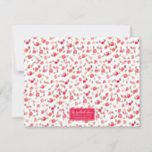 ブリティッシュ・ショートヘアパーソナライズされた猫文房具 ノートカード (裏面)