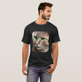ブリティッシュ・ショートヘア猫8 Tシャツ (正面フル)