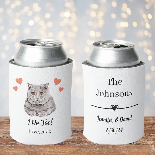 ブリティッシュ・ショートヘア結婚・キャット・ペットのクーラーボックス 缶クーラー