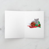 ブリティッシュ・ショートヘア・キッテンサンタポーズ シーズンカード (内部)