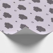 ブリティッシュ・ショートヘア・キャット・カップル ラッピングペーパー (角)