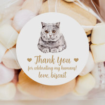 ブリティッシュ・ショートヘア・キャット・結婚式の引き出物・ステッカー