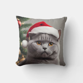 ブリティッシュ・ショートヘア・クリスマス クッション