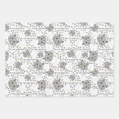 ブリティッシュ・ショートヘア ラッピングペーパーシート (正面)