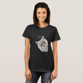 ブリティッシュ+ショートヘア+猫 1 Tシャツ (正面フル)