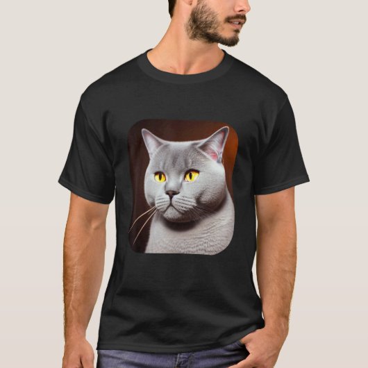ブリティッシュ・ショートヘア Tシャツ (正面)